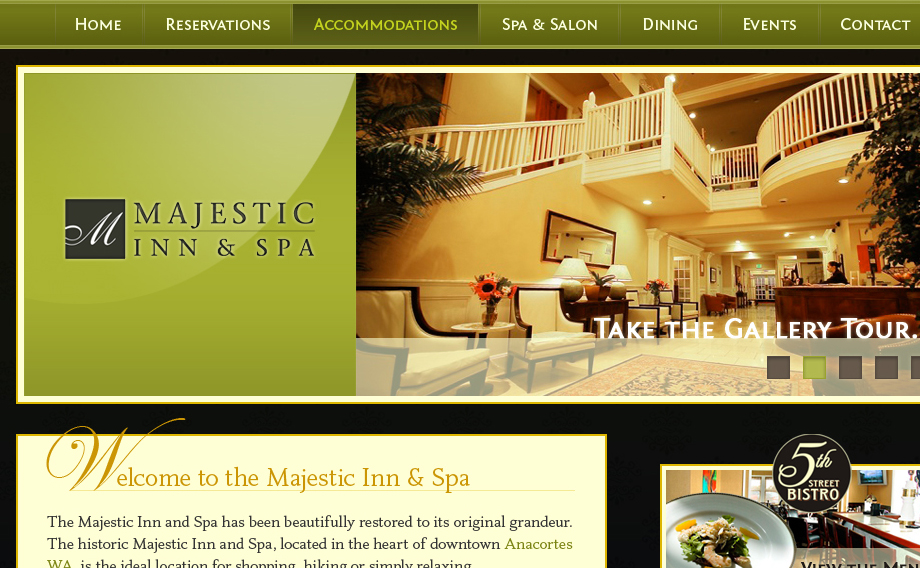 Majestic Website Redesign